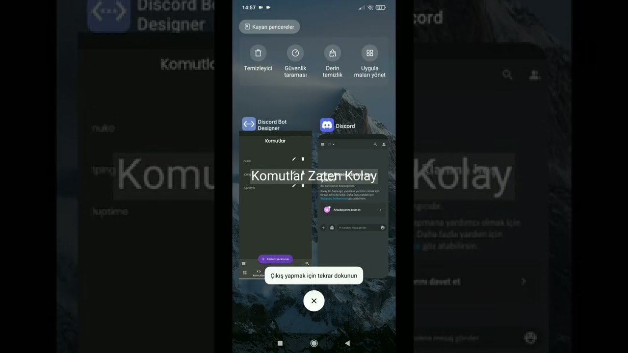 Discord Bot Desinger For Discord | Resimli Ping Ve Resimli Uptime | # ...