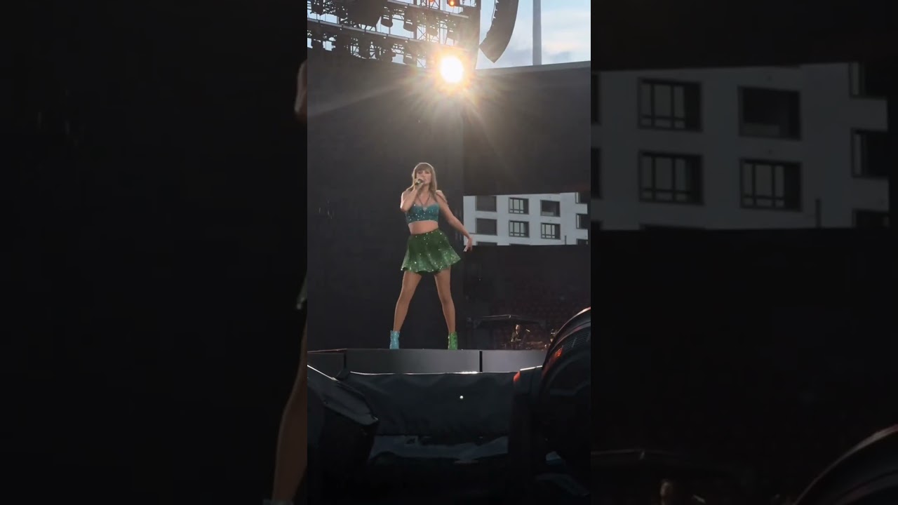 Exclusive Look: Taylor Swift Soundcheck Before Zurich Eras Tour Show