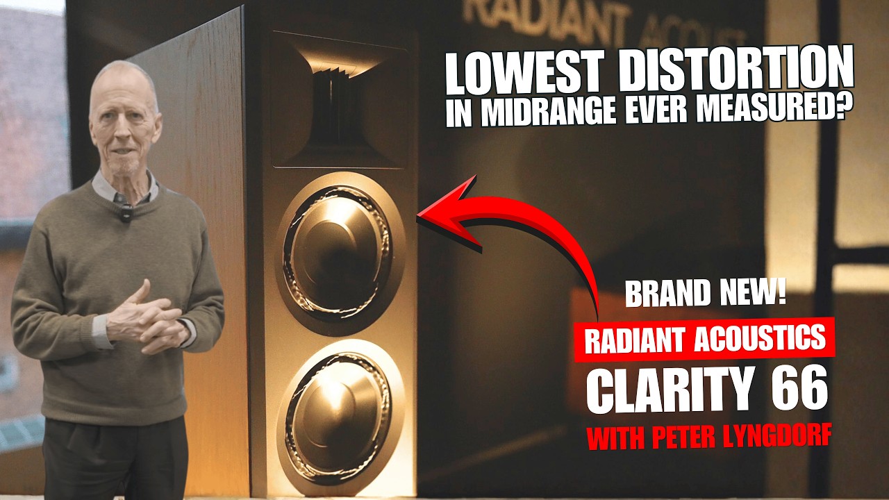 Obejrzyj New Radiant Acoustics Clarity 66 with Peter Lyngdorf. Lowest Distortion ever measured in Midrange? w YouTube Obejrzyj New Radiant Acoustics Clarity 66 with Peter Lyngdorf. Lowest Distortion ever measured in Midrange? w YouTube