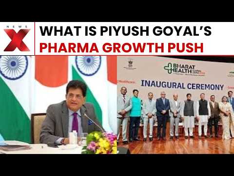 Piyush Goyal At Pharma MachTech Expo, Highlights India’s Pharma Growth Vision | NewsX