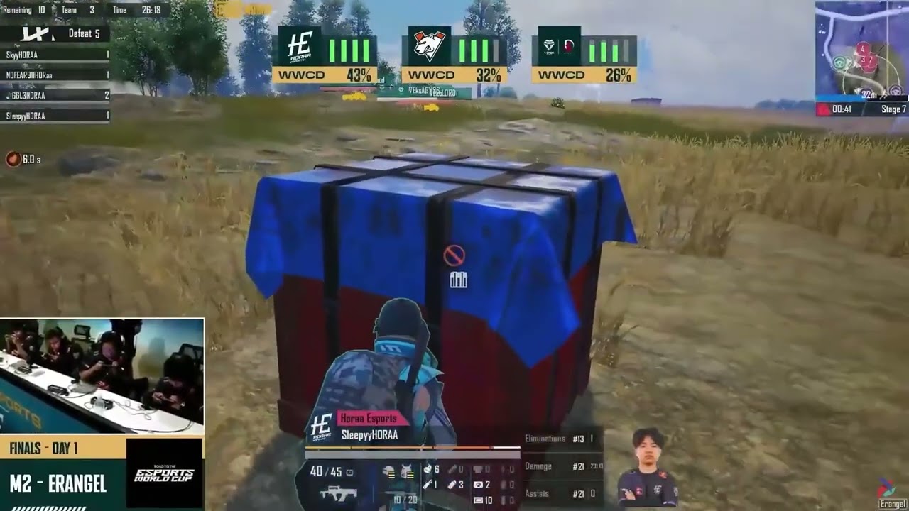 HORAA ESPORTS CHICKEN DINNER PMSL FINAL DAY1 MATCH 2 