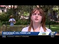 Students react to new cellphone rule in schools