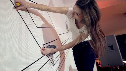 tape it to the next level! TAPE MAPPING // tape art & projection mapping by TAPE OVER & ONDÉ //