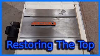 Refinishing Table Saw Top, Cleaning a cast iron top, ASMR by Koality of Life 309 views 2 years ago 8 minutes, 15 seconds