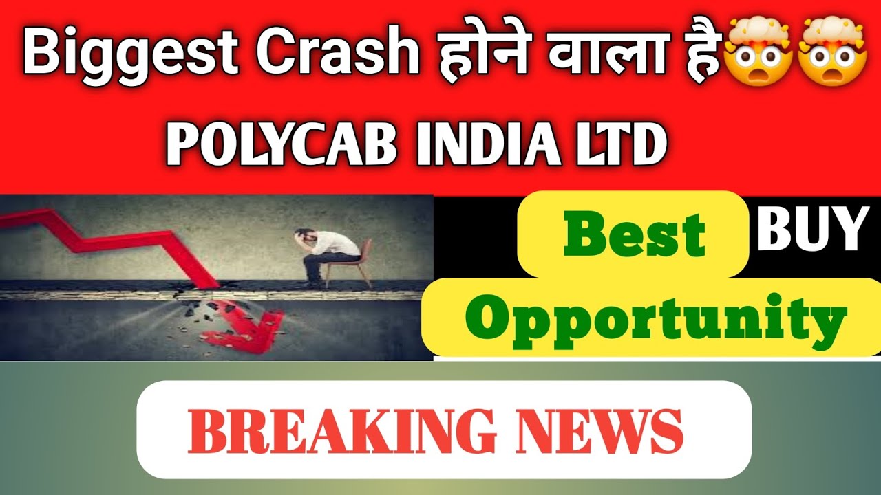 Fraud in Polycab India | 20% Down Today | Breaking News  Today | 