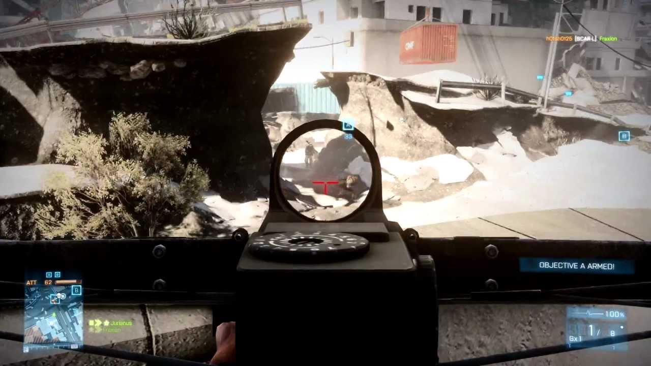 BATTLEFIELD 3 - A CROSSBOW KILL