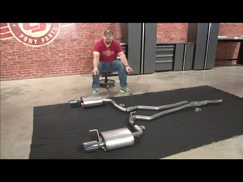 2015-2017 Mustang EcoBoost Ford Racing By Borla Sport Cat-Back Exhaust With Chrome Tips - 2015-2017 Mustang EcoBoost Ford Racing By Borla Sport Cat-Back Exhaust With Chrome Tips
