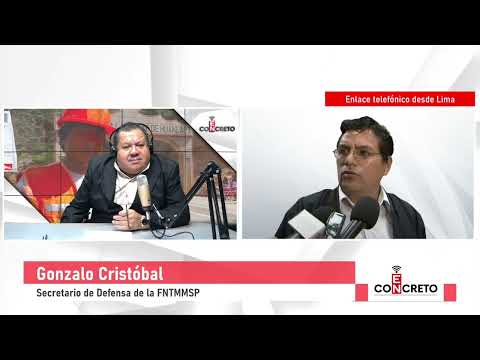 GONZALO CRISTÓBAL: INFORMALIDAD CAUSA ACCIDENTES Y MUERTES