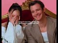 #yerin and #luke getting shy while watching the lake kiss scene . #bridgerton