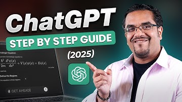 How To Use ChatGPT (2025) - Complete Beginner Guide!