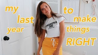 Preparing For My Senior Year Hannah Meloche