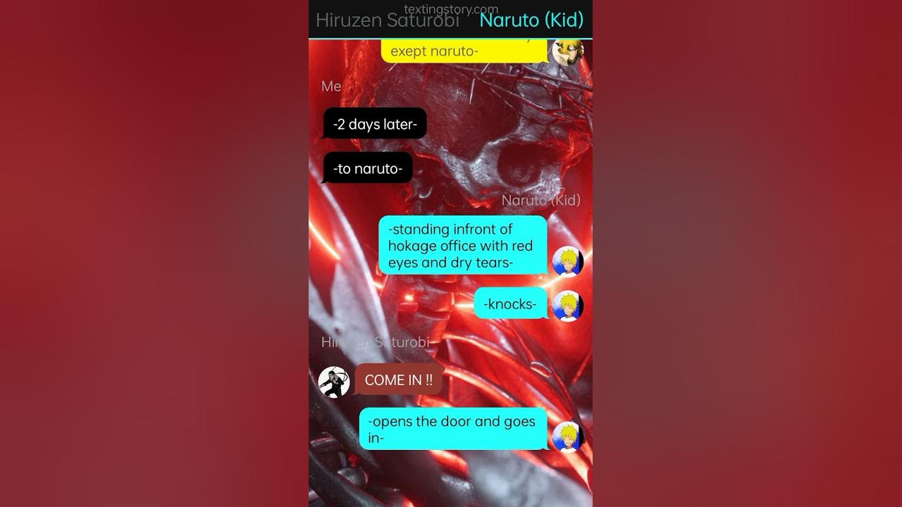 Naruto the child Naruto texting story YouTube