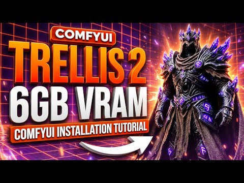 Trellis 2 on 6GB VRAM | ComfyUI Tutorial