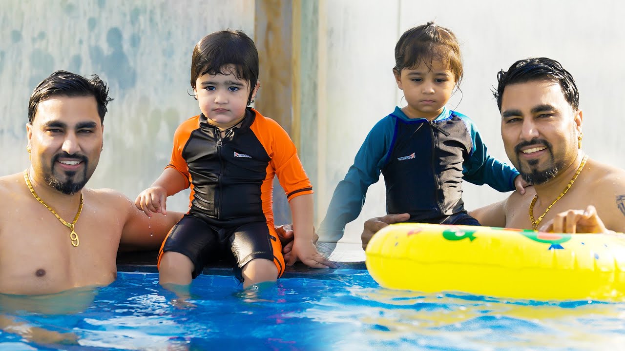 Bacchon Ko Swimming Pool Bahut Pasand Hai