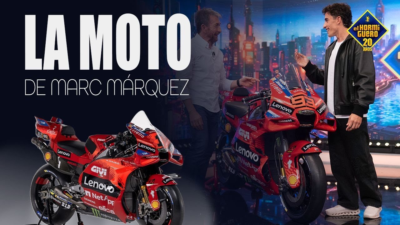 ¡Así es la increíble moto de Marc Márquez! - El Hormiguero