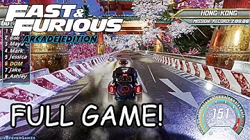 FAST AND FURIOUS ARCADE EDITION: FULL GAME! - PS5 (4K UHD 60fps) - No Commentary - Longplay