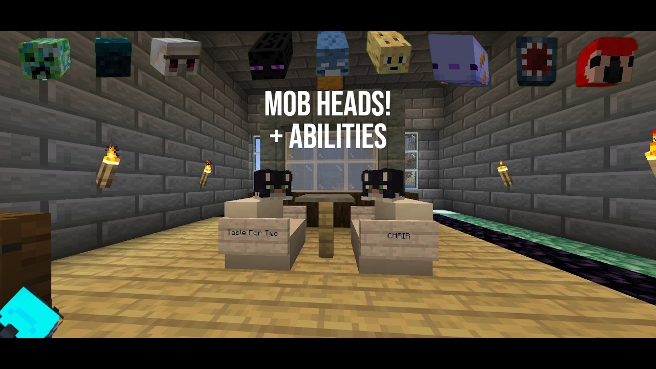 Mob Heads Mod Showcase! - YouTube