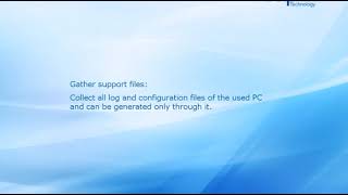 Delphin Technology - Generate files for support