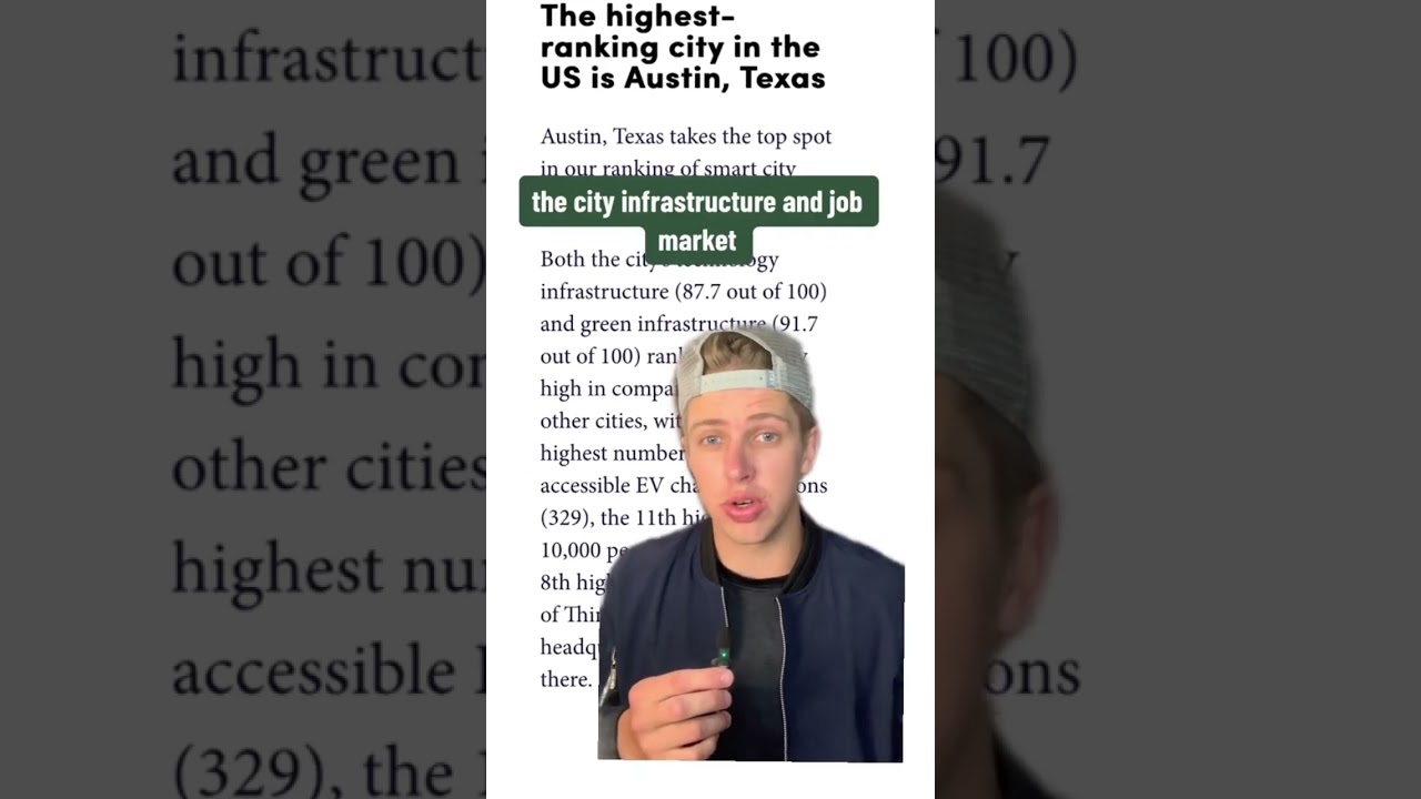 Do you agree? Austin, Texas is #1 smartest city in the 🇺🇸