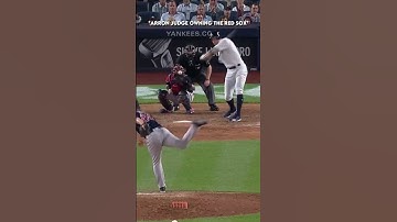 Arron Judge OWNING the Red Sox’s 🔥🤯…. #shorts
