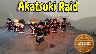 DESTROYING A SERVER AS THE AKATSUKI | Roblox ZOぞ screenshot 5