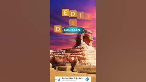 Words Of Wonders Great sphinx Level 2