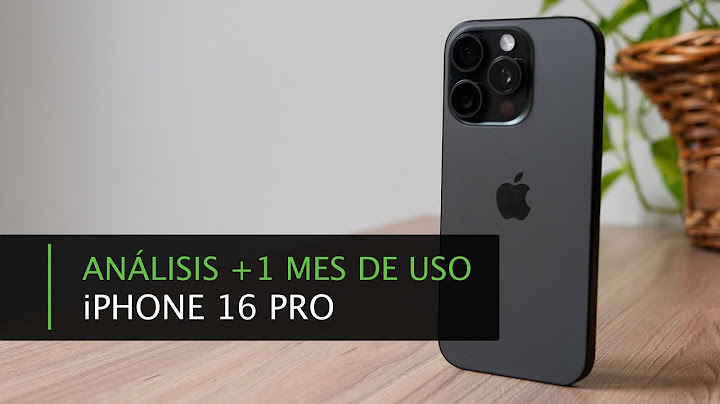 iPhone 16 Pro · Análisis y opinión tras más de un mes de uso