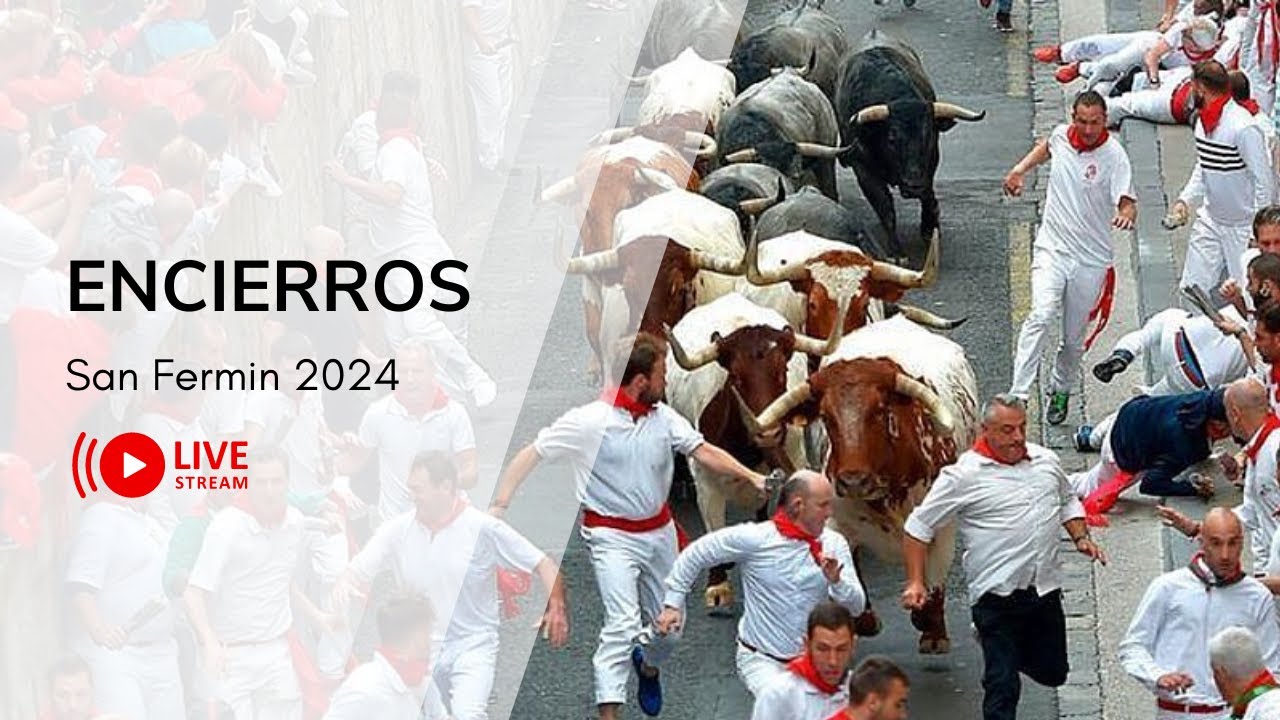 Encierros San Fermín Pamplona 2024 YouTube