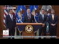 FULL EVENT: DOJ Reveals the Prosecution of Massive Birth Tourism Crime Network - 08/12/26