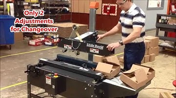 LD-19SB Case Sealer Demonstration - Little David