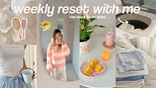 WEEKLY RESET WITH ME ⋆౨ৎ˚ becoming “that” girl⭐️ screenshot 5
