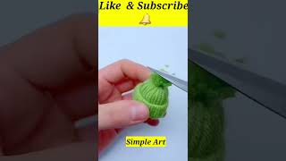 Easy Winter Hats 👒#short#shorts#youtubeshorts#viral#trending#simple#art