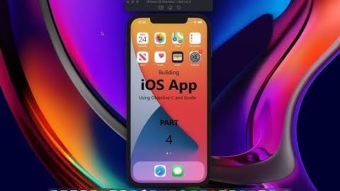 Building iOS App Using Xcode and Objective-C - Part 4
