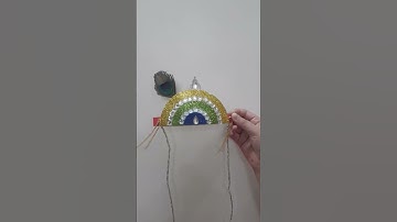 DIY Krishna Mukut.......watch full video tutorial posted on channel