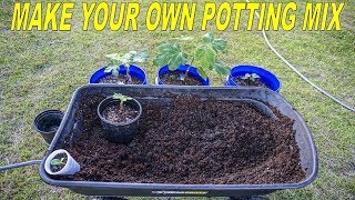 How To Make Potting Mix For Container Gardening