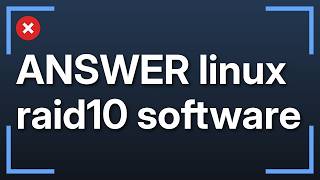 Poor software raid10 read performance on Linux (3 Solutions!!)