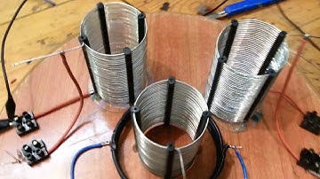 don smith free energy device - air coil transmitter - Tesla air coil - over unity