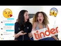 ROOMMATE TINDER TAKEOVER!! (I FOUND HER A DATE)