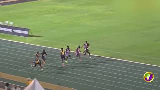 Tia Clayton And Gary Card Win 100 Meters At JAAA All Comers Meet | TVJ Sports