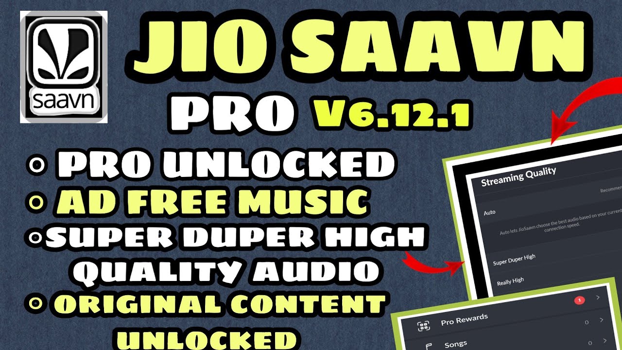 JIO SAAVN PRO MOD APK Jio Saavn Latest Apk JIO