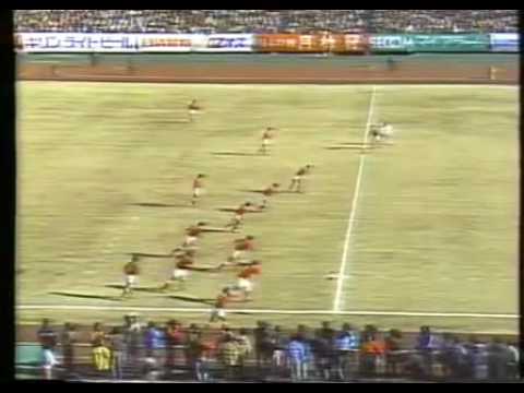 １９８５年　ラグビー日本選手権　同志社大🆚新日鉄釜石