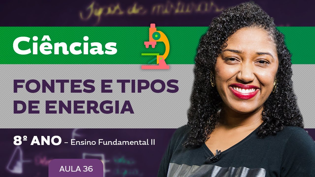 Fontes e tipos de Energia  Cincias  8 ano  Ensino Fundamental