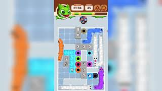 Gecko rush level 45 solution and walkthrough 