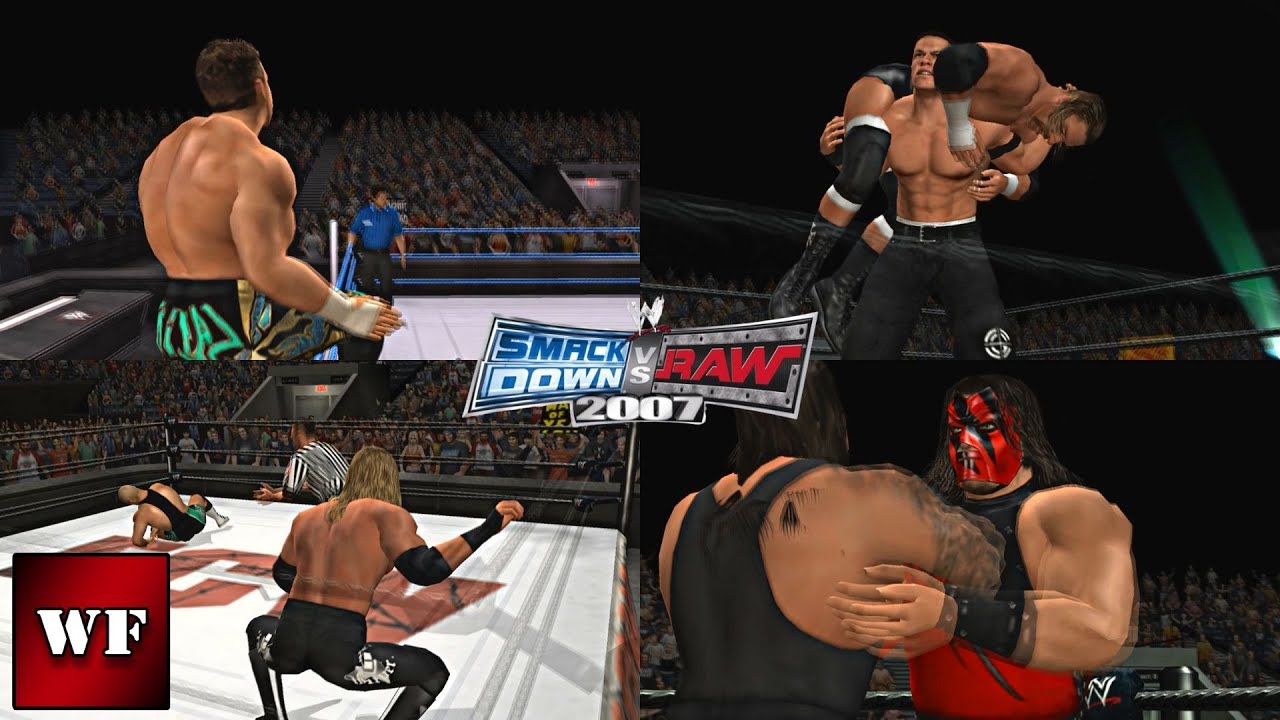 WWE SmackDown vs Raw 2007: All Finishers Showcase | PCSX2 Emulator 1080p 60FPS