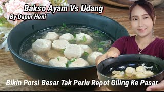 Cara Mudah Bikin Bakso Porsi Banyak Tak Perlu Repot Giling Ke Pasar