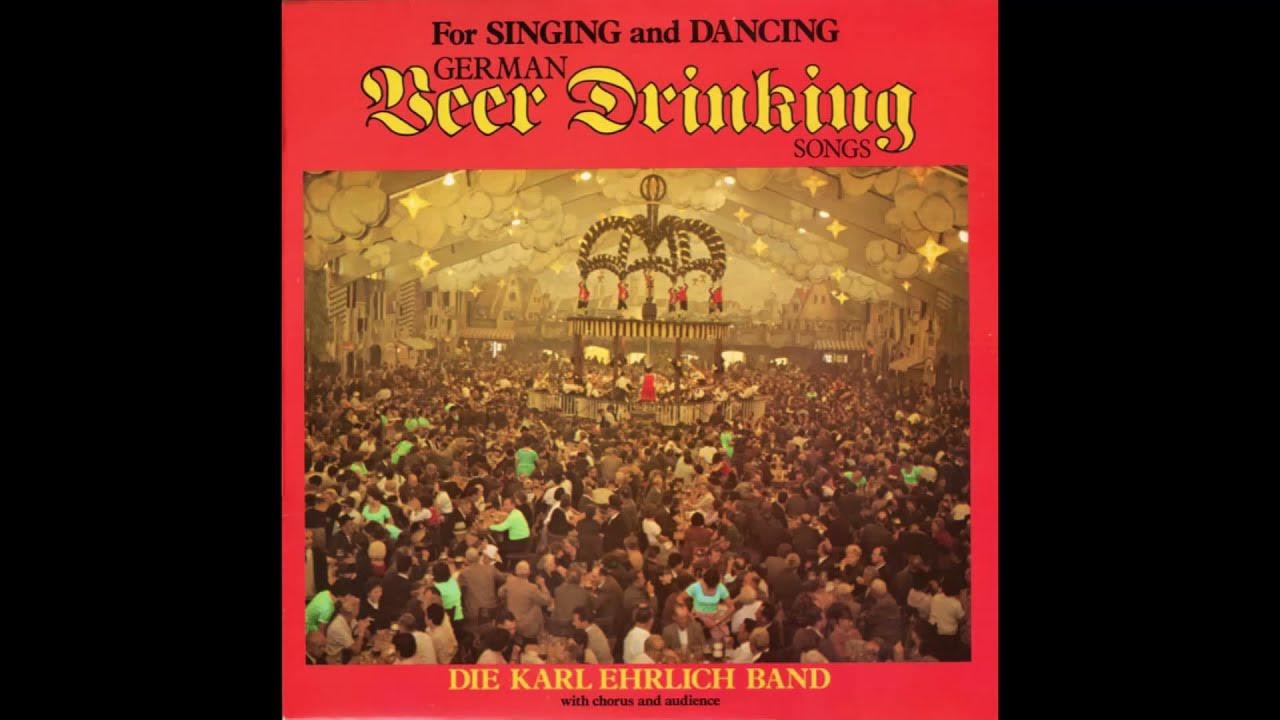 German Beer Drinking Songs For Singing and Dancing Die Karl Ehrlich