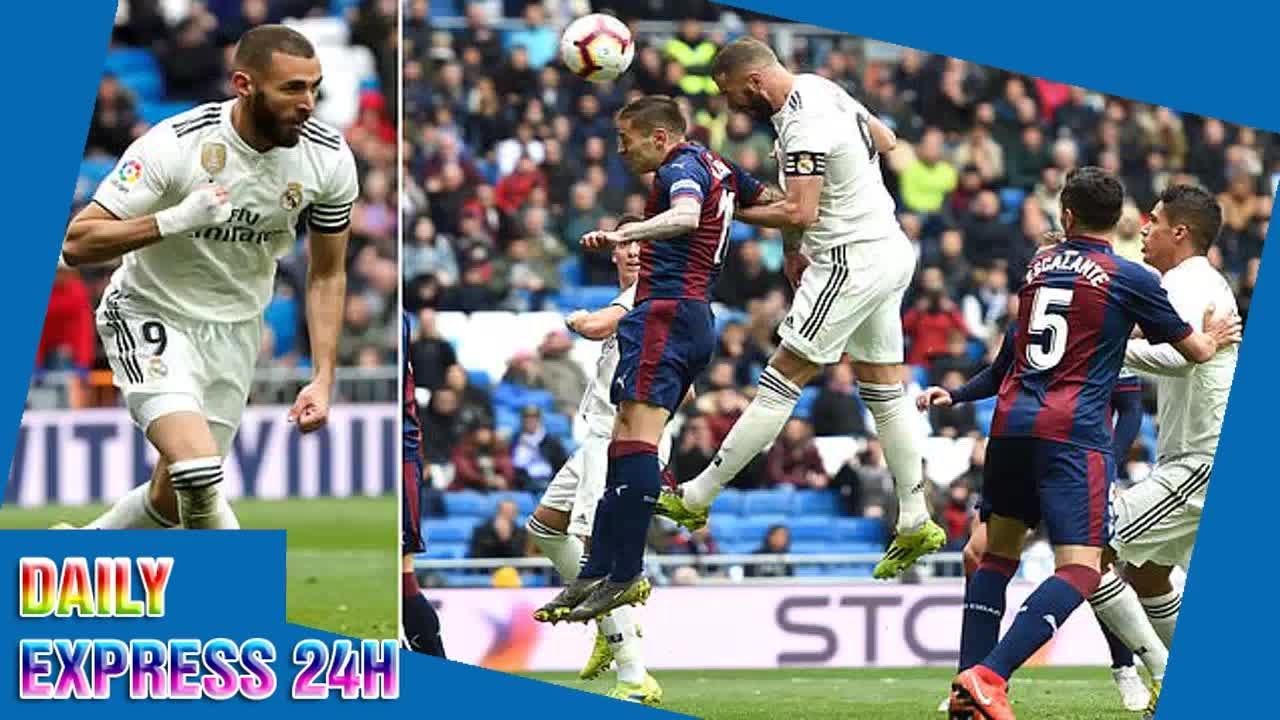 Benzema double seals Real Madrid comeback win over Eibar