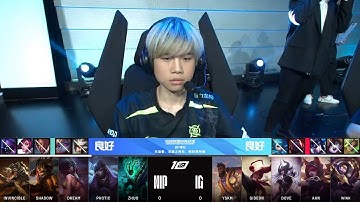 【2023 LPL春季賽】第9週 NIP vs IG #1