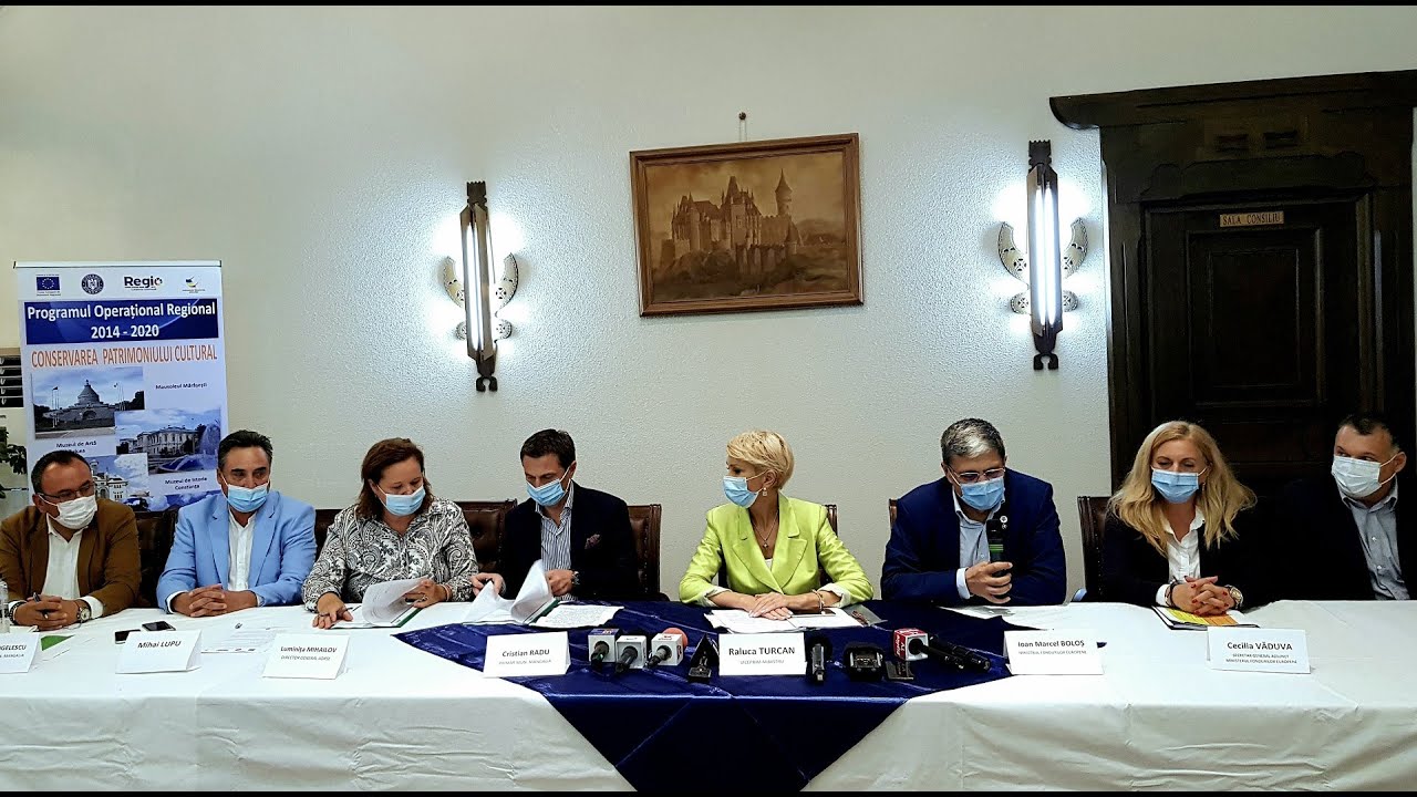 Trei noi proiecte europene, la Mangalia - Conferinta de presa