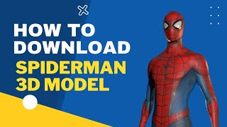 HOW TO DOWNLOAD SPIDERMAN 3D MODEL ON BLENDER screenshot 5